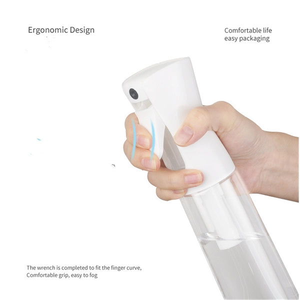 200ml continuous fine mist spray bottle with trigger