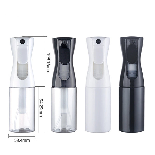 300ml continuous fine mist spray bottle with trigger