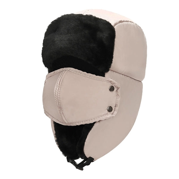 Winter Trapper Hat With Ear Flap & Ski Mask