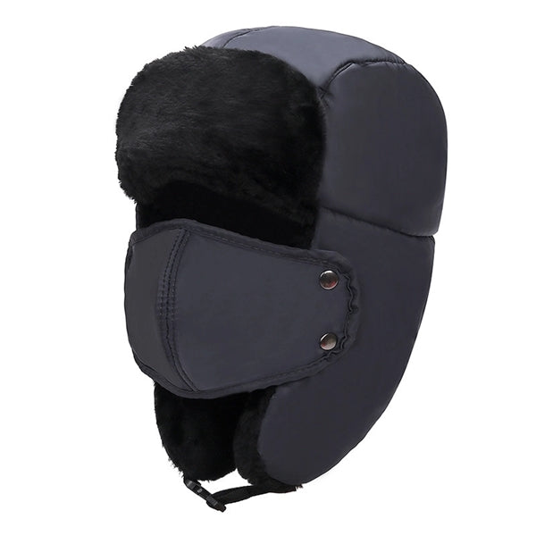 Winter Trapper Hat With Ear Flap & Ski Mask