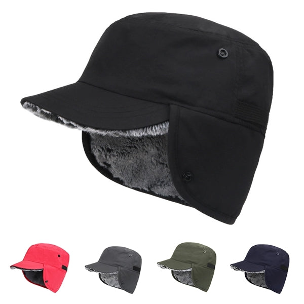 Windproof Trapper Hat with Ear Flaps