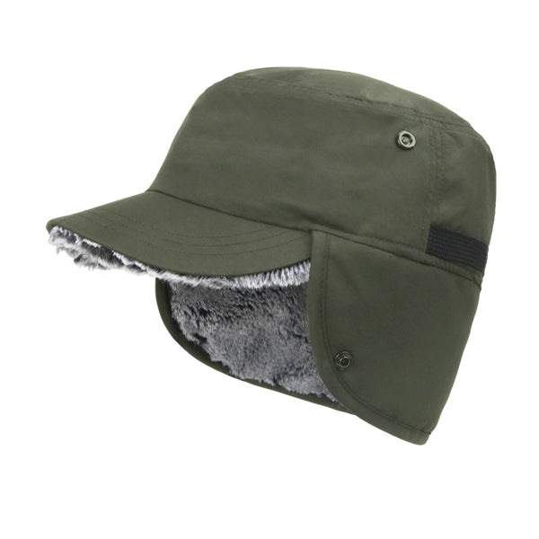 Windproof Trapper Hat with Ear Flaps
