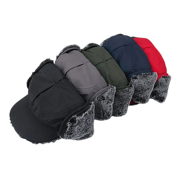 Windproof Trapper Hat with Ear Flaps