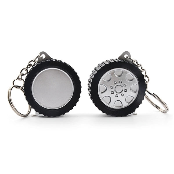 3 Ft. Tire Tape Measure Key Chain