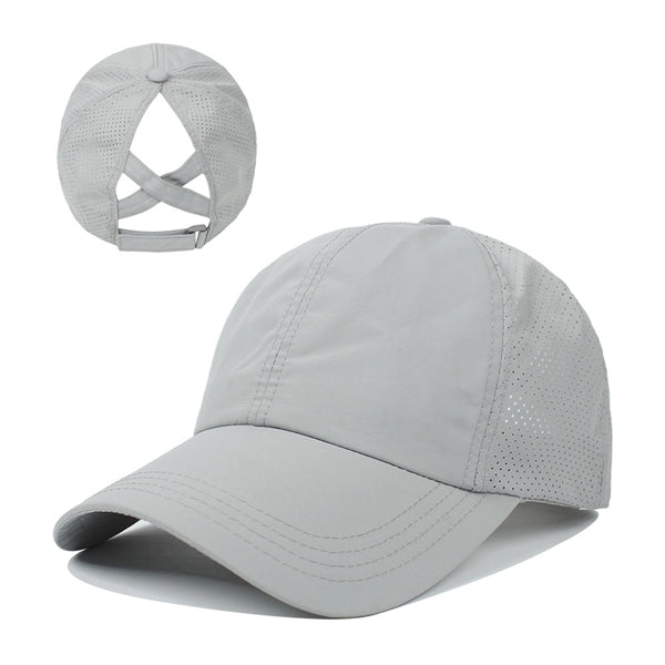 Criss Cross Ponytail Baseball Cap