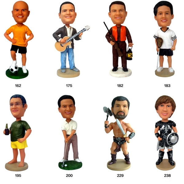 7" Customized Design Resin Bobblehead Doll