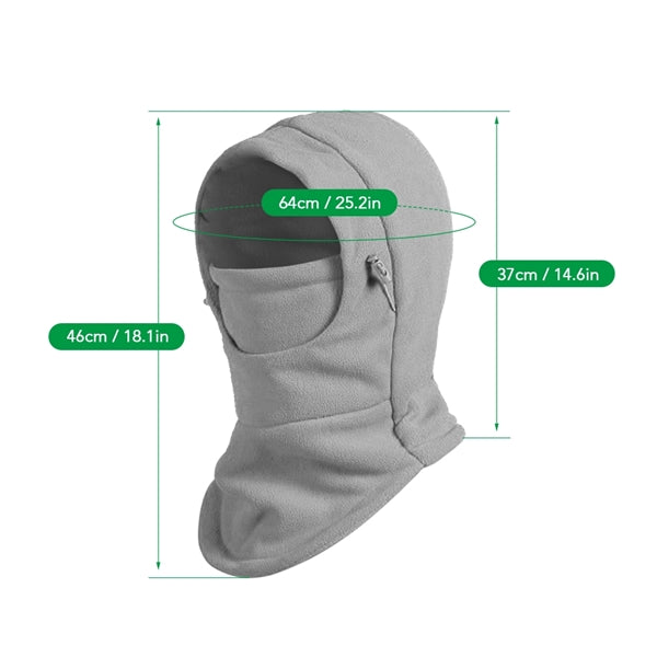 Cycling Balaclava Hood With Ski Face Mouth Mask