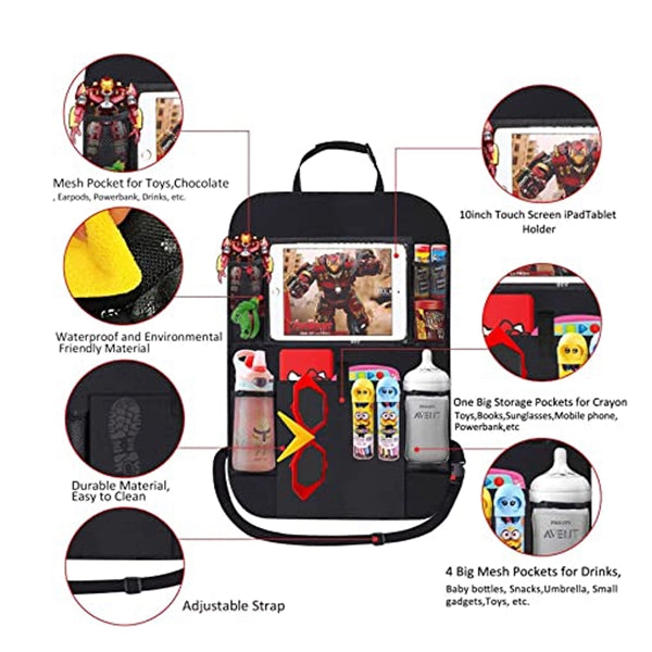 Car Back Seat Organizer