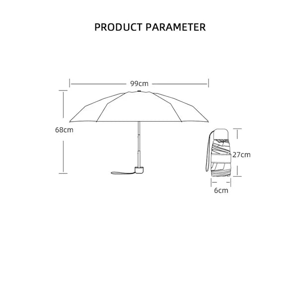 Travel Foldable Umbrella
