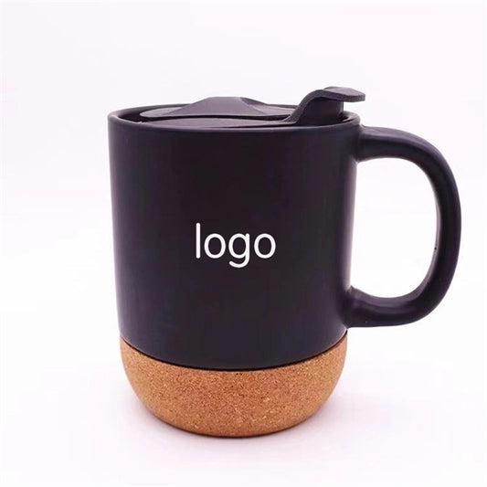 12 Oz Ceramicl Mug With Cork Base