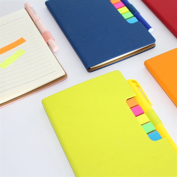 Pocket Notebook with Pen and Sticky