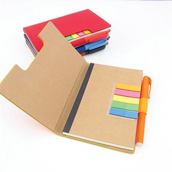 Pocket Notebook with Pen and Sticky