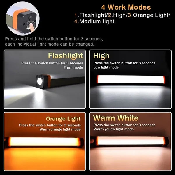Multifunctional Camping Flashlight