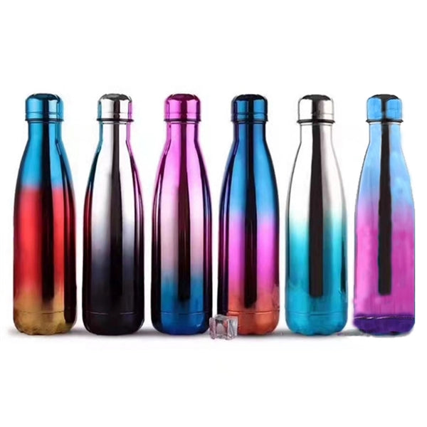 Gradient Cola Shaped Stainless Steel Bottles
