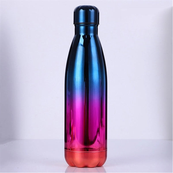 Gradient Cola Shaped Stainless Steel Bottles