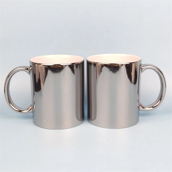 11 Oz Electroplated ceramic mug