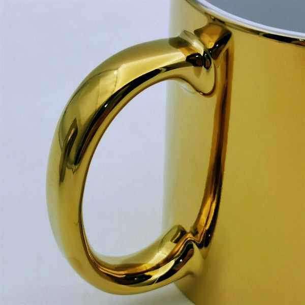 11 Oz Electroplated ceramic mug