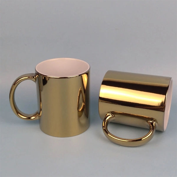 11 Oz Electroplated ceramic mug
