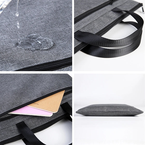 Portable Zipper Business Briefcase