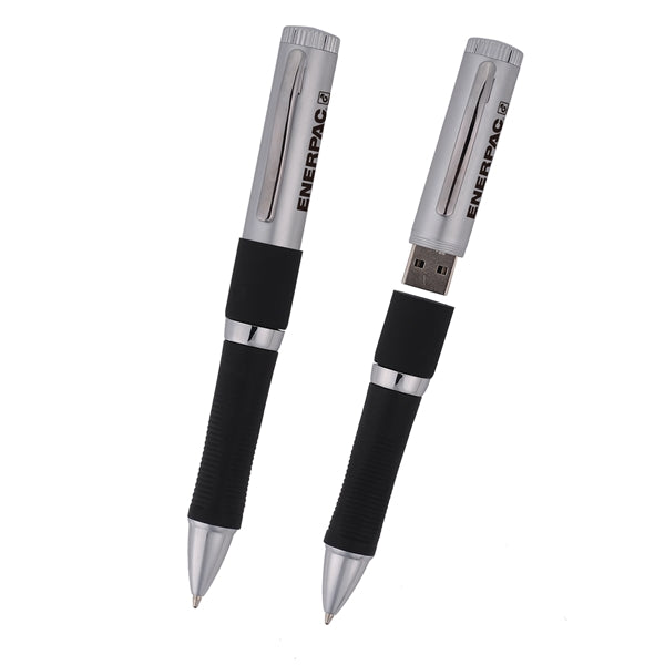 New Lenox Business Class USB Pen with Soft Grip