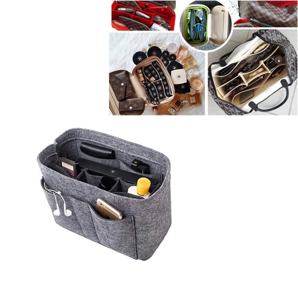 Felt Comestic Organizer for Ladies Makeup Bag