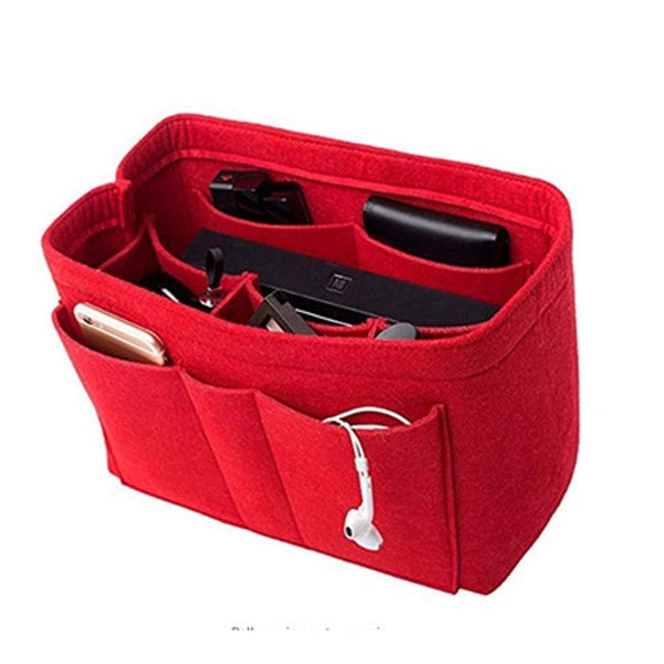 Felt Comestic Organizer for Ladies Makeup Bag