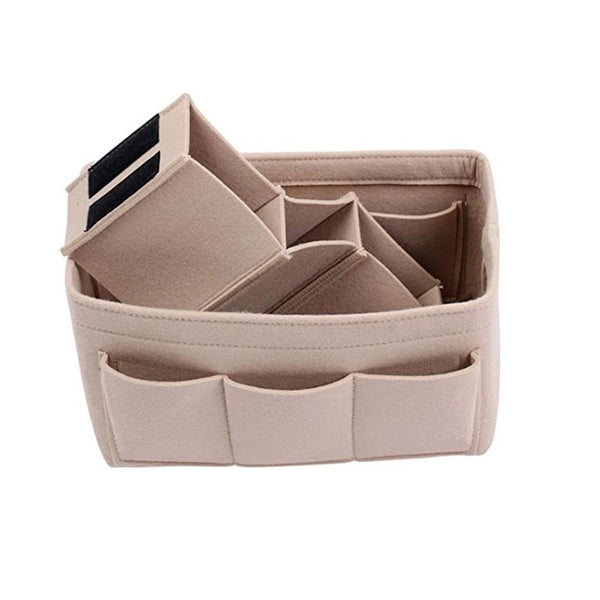 Felt Comestic Organizer for Ladies Makeup Bag