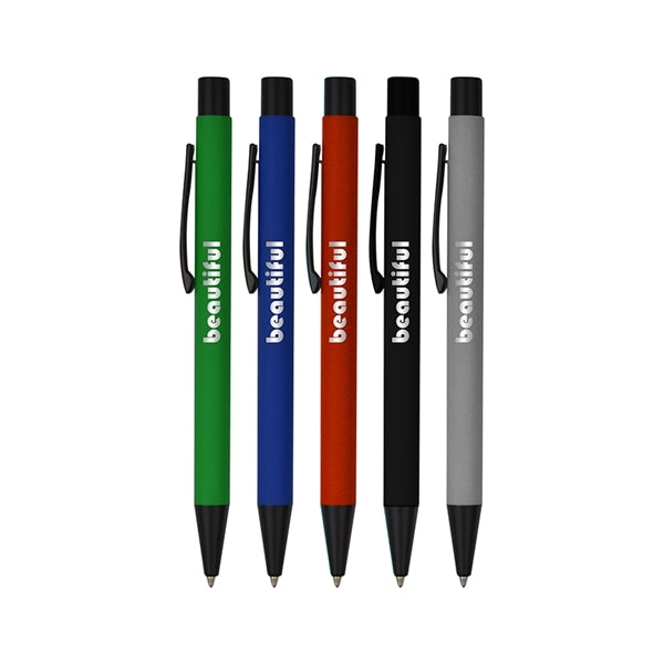 Soft Rubber Metal Pen