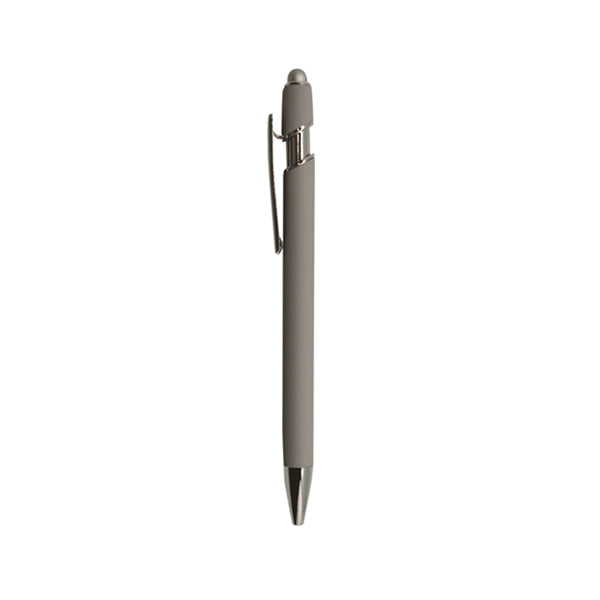 Rubberized Stylus Ballpoint Pen