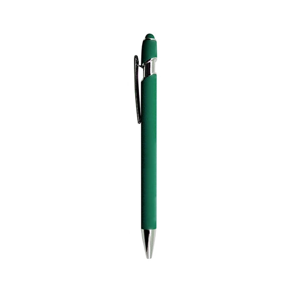 Rubberized Stylus Ballpoint Pen
