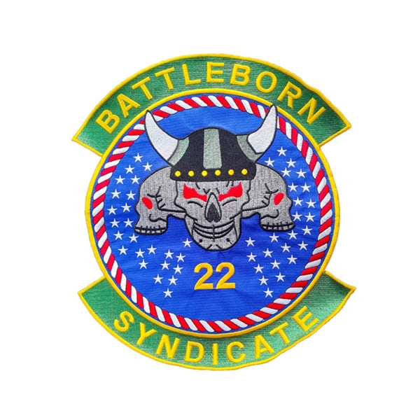 Embroidered patch
