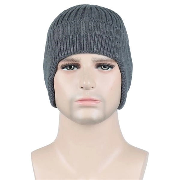 Unisex Winter Keep Warm Knitted Beanie Earflap Hat