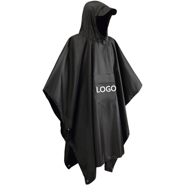 3 In 1 Multifunctional Hiking Camping Raincoat Poncho