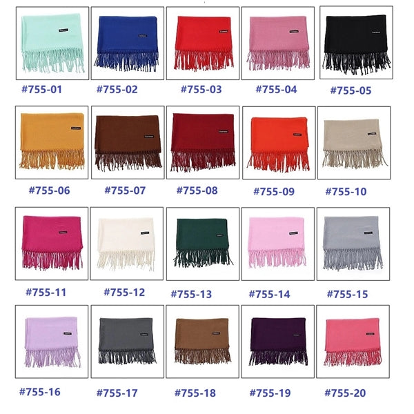 Long Wraps Cashmere Pashmina Scarf