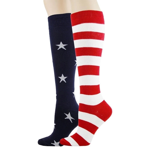 Knit-In Custom Knee Dress Socks