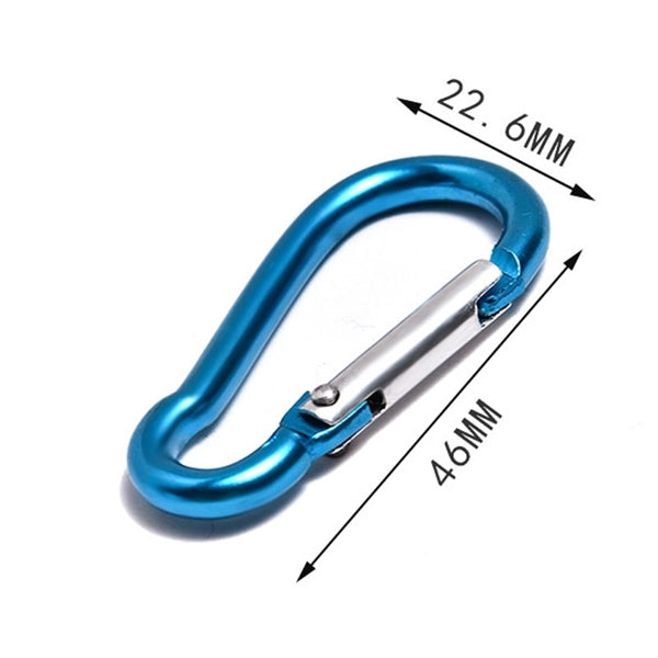 Laser Engraved Aluminum Carabiner