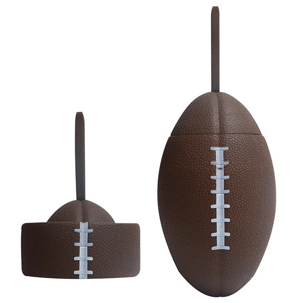 750ml Collapsible Silicone American Football Water Bottle