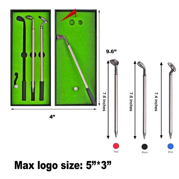 Golf Ballpoint Pen Set