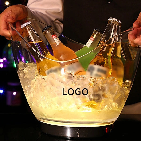 LED Light Ice Bucket