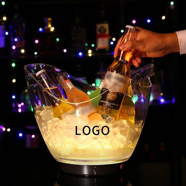 LED Light Ice Bucket