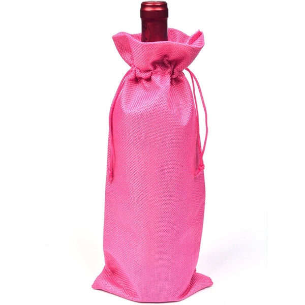 Drawstring Wine Bottle Bag