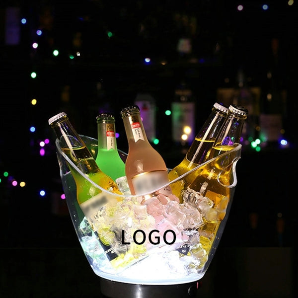LED Light Ice Bucket