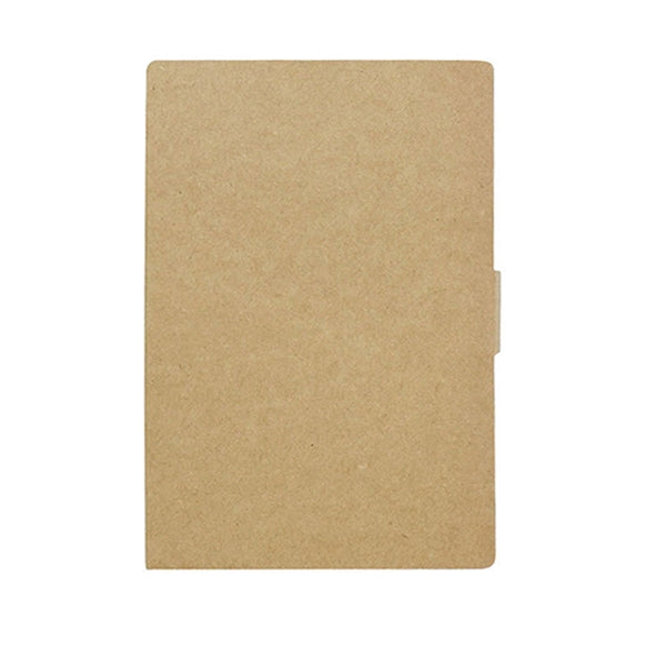 Kraft Paper Memo Pad With Pen