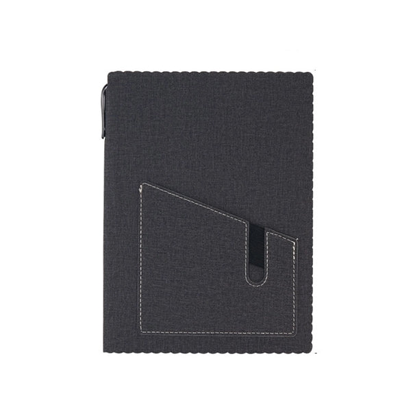Hardcover Notebook With Pen Holder & Phone Pocket
