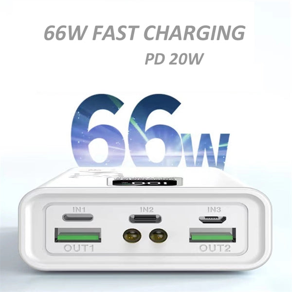 PD20W Fast Charging 20000mAh Charger for Phone & Tablet
