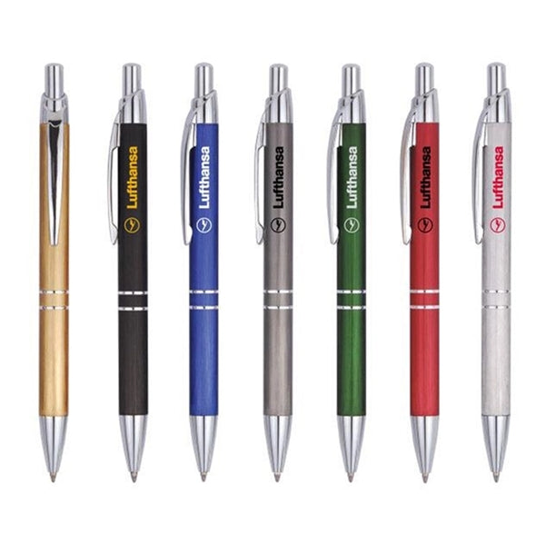 Click-Action Aluminum Ballpoint Pen