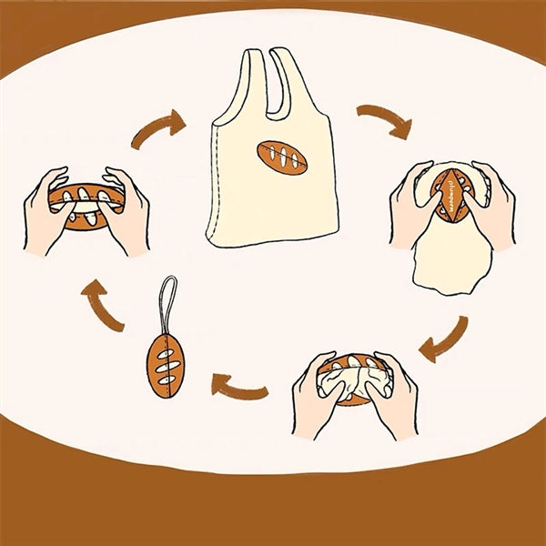 Sustainable Tyvek Foldable Shopping Bag