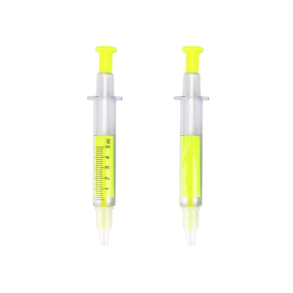 Syringe Pens With Highlighter