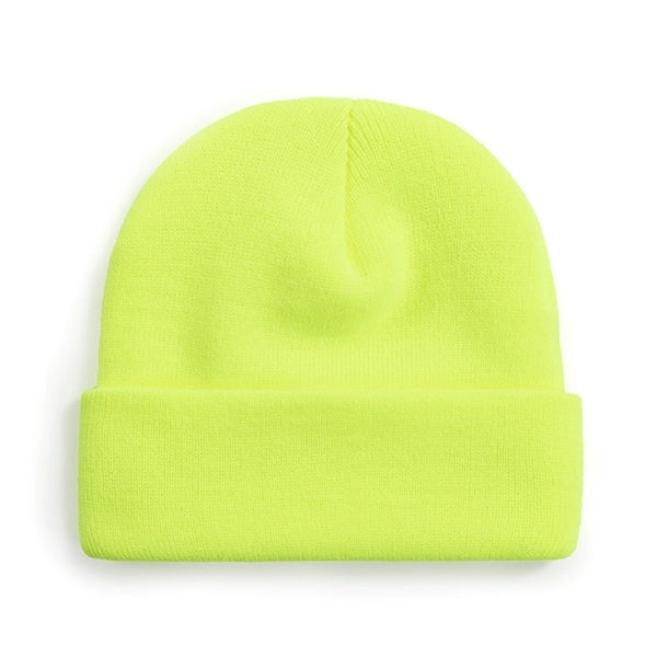 Knit Cap With Cuff