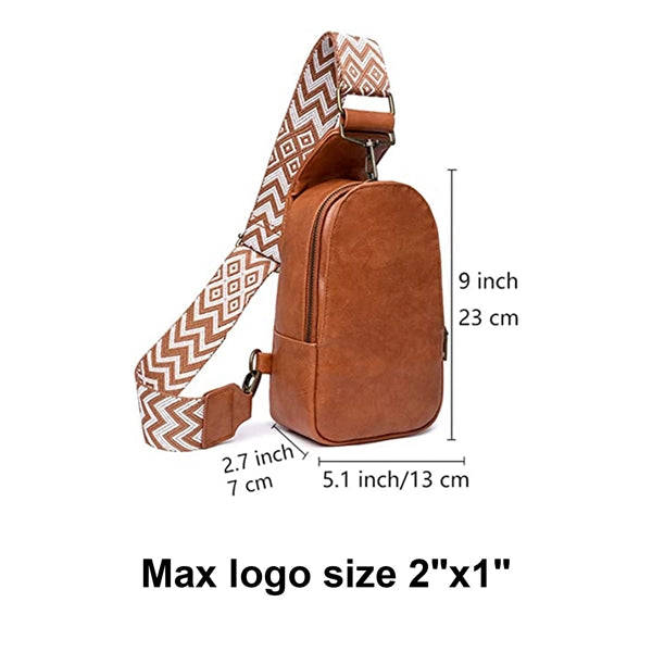 PU Crossbody Sling Backpack Bag